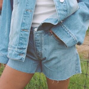 Parke denim shorts